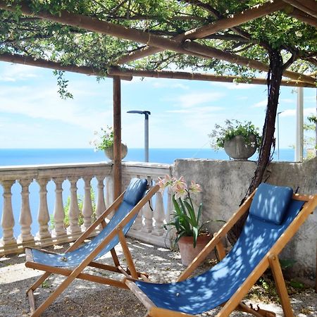Villa Belvedere Amodeo - Terrace, Seaview, Wifi Conca dei Marini Exteriér fotografie