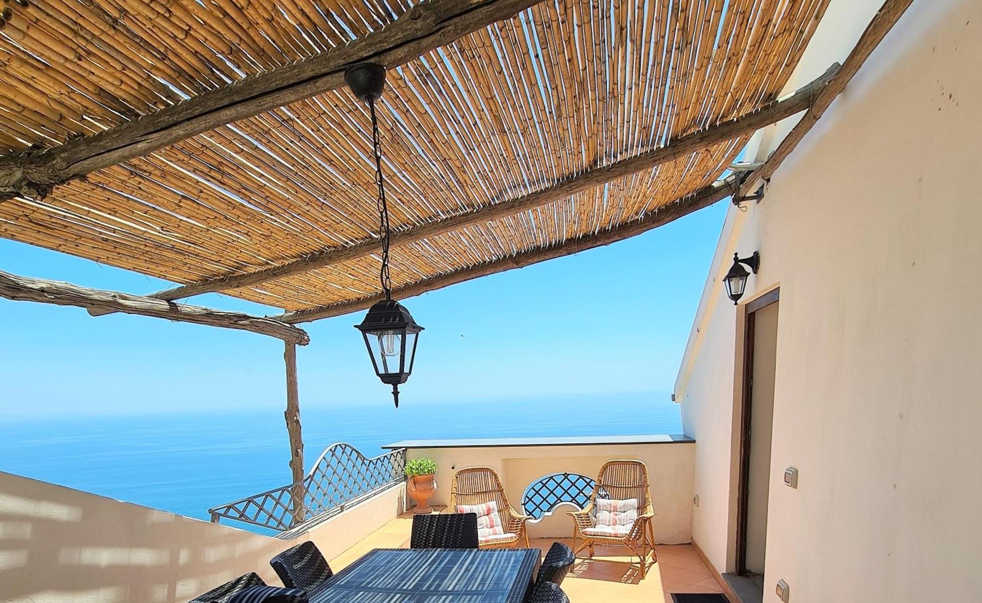 Villa Belvedere Amodeo - Terrace, Seaview, Wifi Conca dei Marini Exteriér fotografie