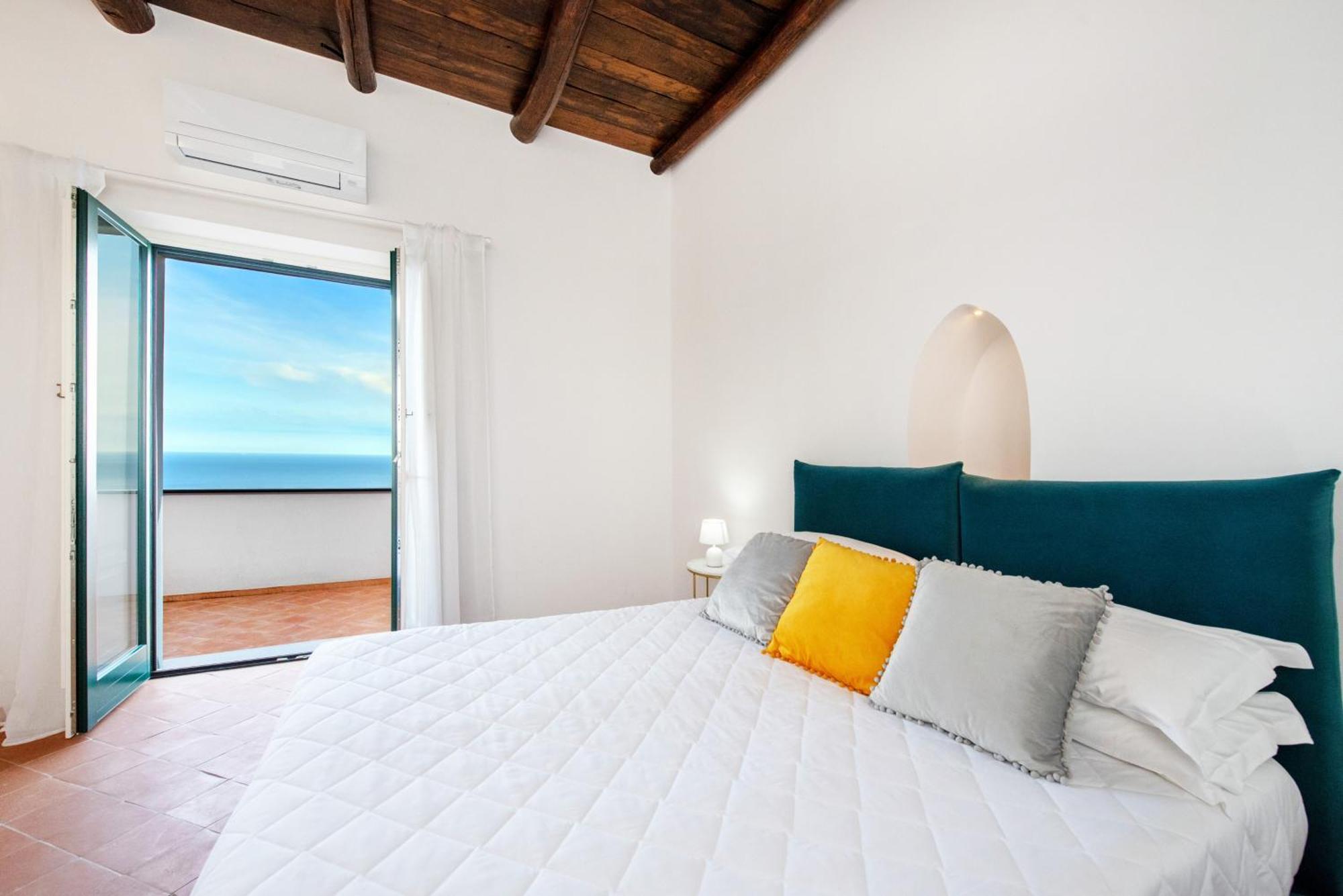 Villa Belvedere Amodeo - Terrace, Seaview, Wifi Conca dei Marini Exteriér fotografie