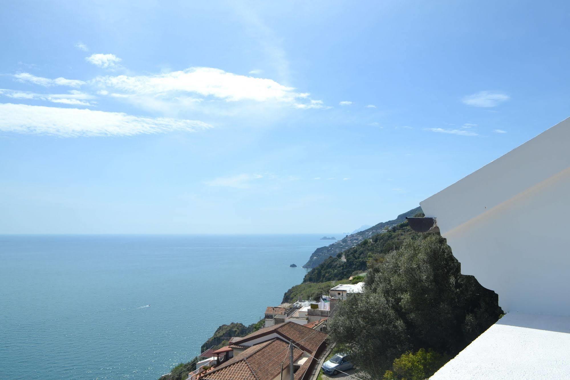 Villa Belvedere Amodeo - Terrace, Seaview, Wifi Conca dei Marini Exteriér fotografie