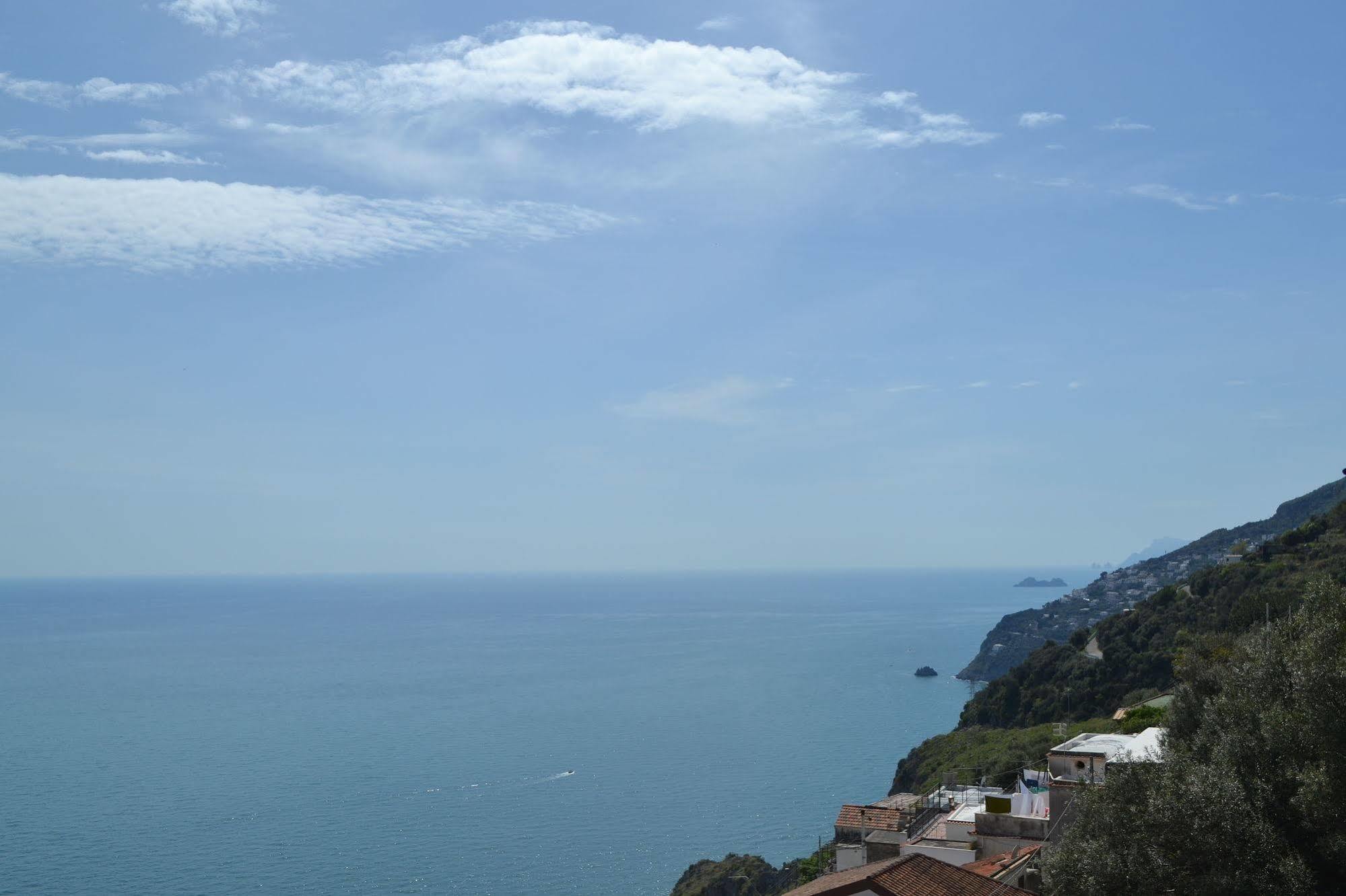 Villa Belvedere Amodeo - Terrace, Seaview, Wifi Conca dei Marini Exteriér fotografie